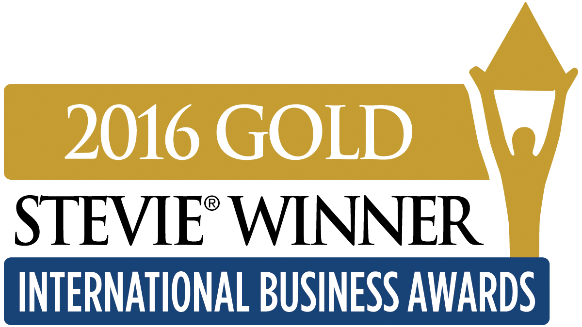 2016 Gold Stevie Winner!