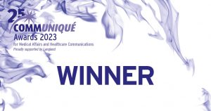 SAY COMMS AWARDED winner for EXCELLENCE IN CORPORATE COMMS 2023